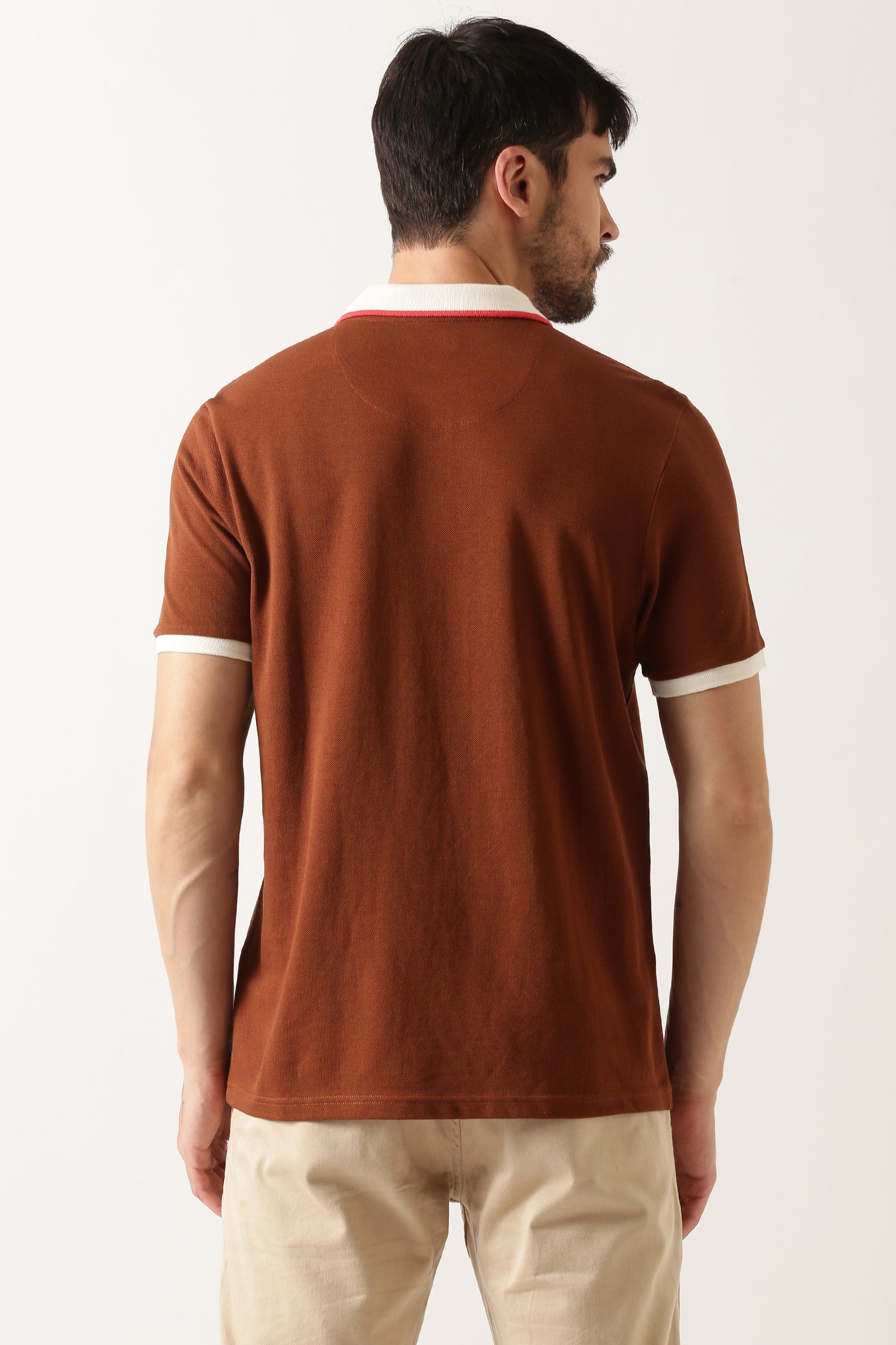 brown-luxury-supima-contrast-polo-t-shirt