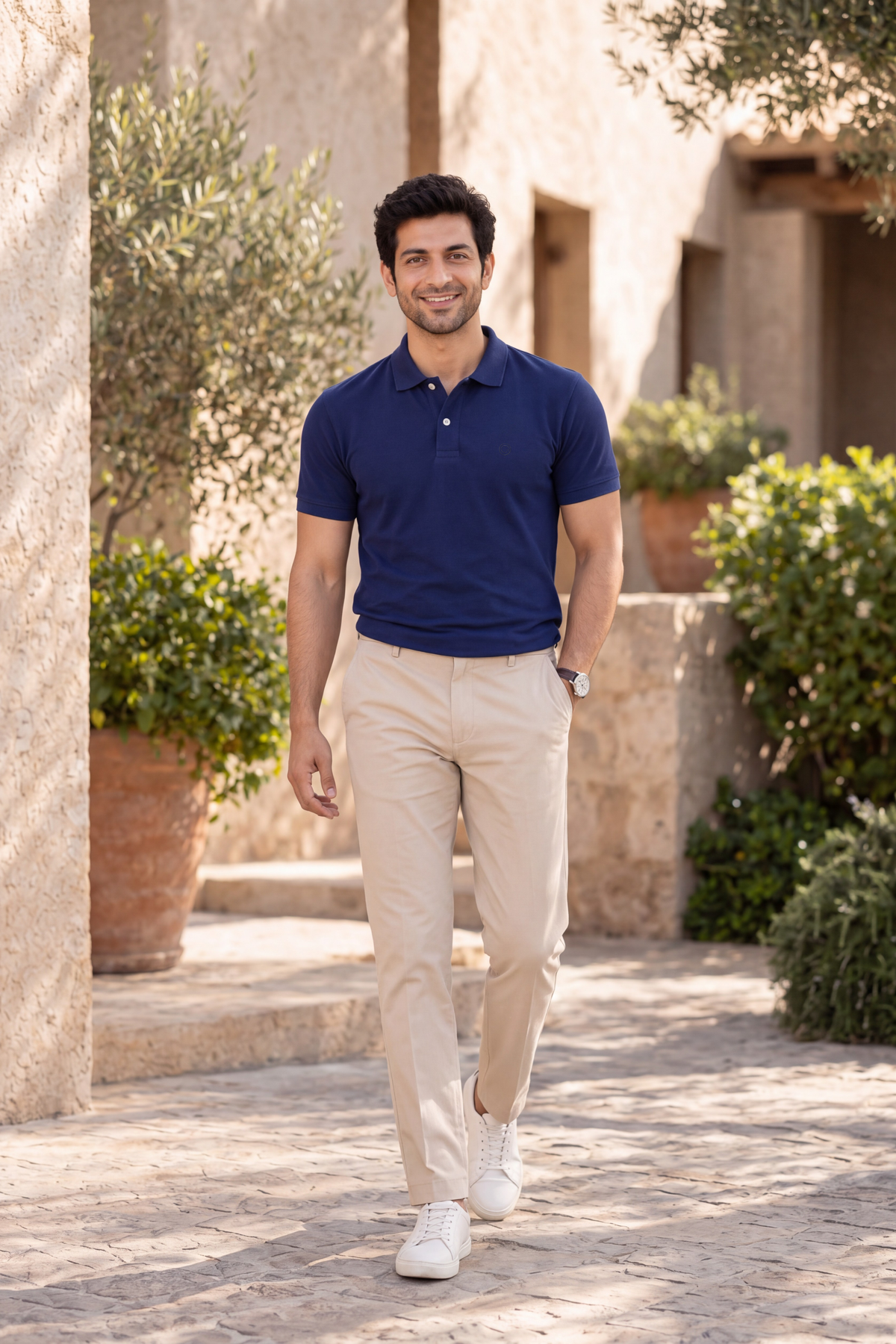 aura-indigo-everyday-luxe-premium-cotton-polo-t-shirt