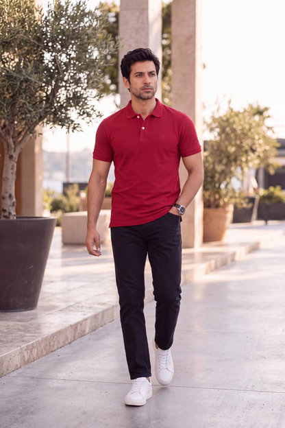 cherry-red-everyday-luxe-premium-cotton-polo-t-shirt