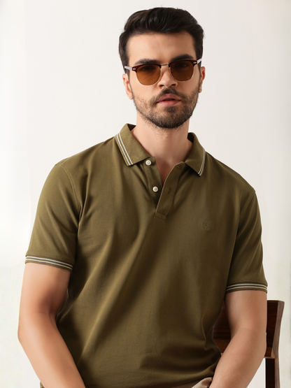 olive-luxury-supima-polo-t-shirt