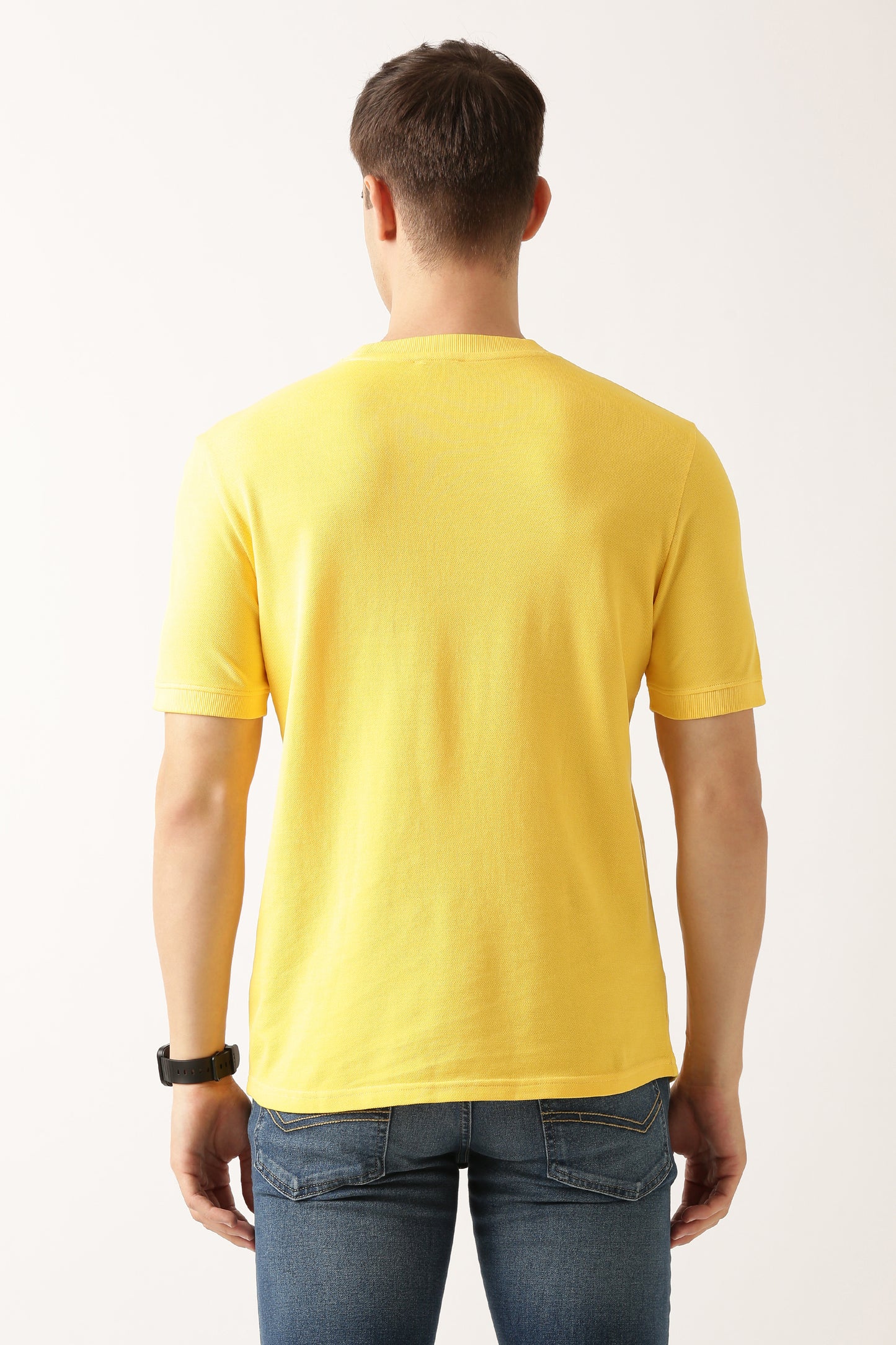 golden-yellow-luxury-garment-dyed-double-yarn-supima-polo