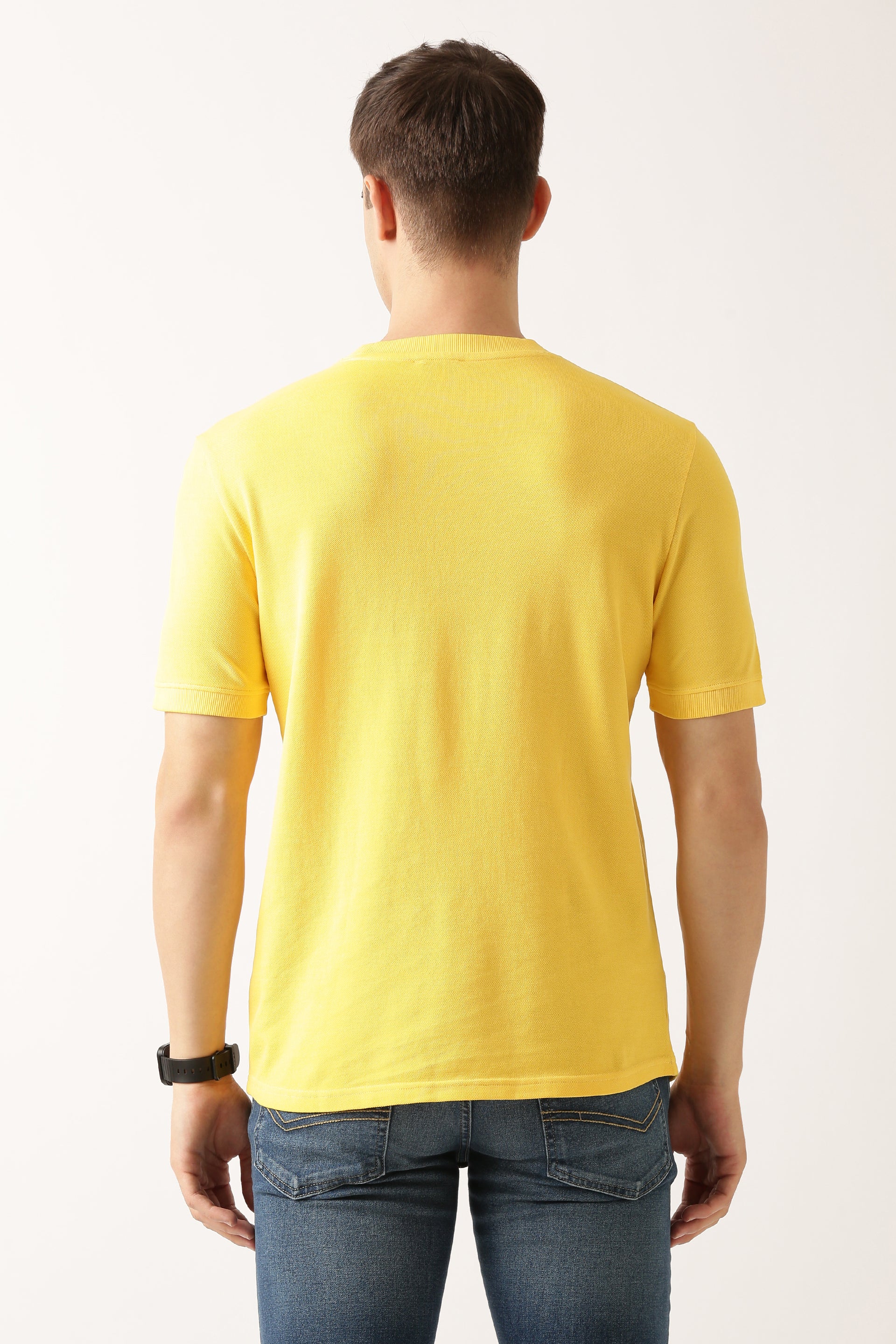 golden-yellow-luxury-garment-dyed-double-yarn-supima-polo