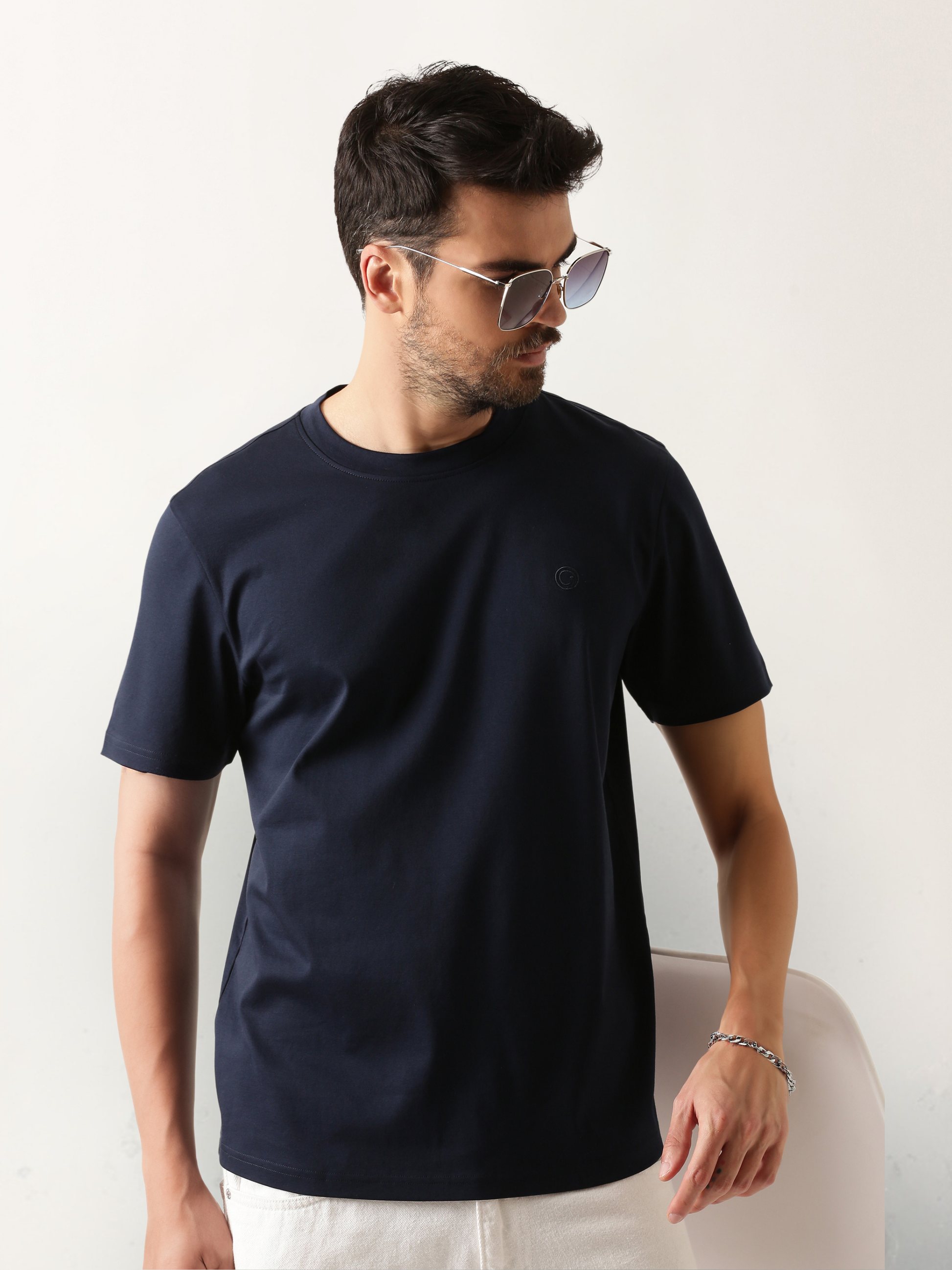 dark-navy-luxury-silken-crew-neck-tshirt
