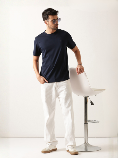 dark-navy-luxury-silken-crew-neck-tshirt