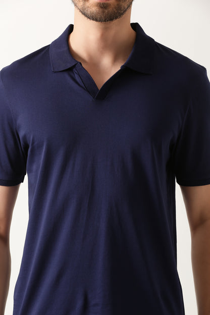 navy-luxury-silken-v-neck-tshirt