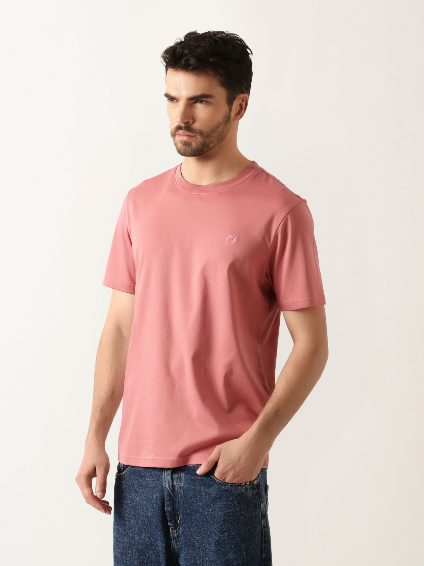 mystery-pink-luxury-silken-crew-neck-tshirt