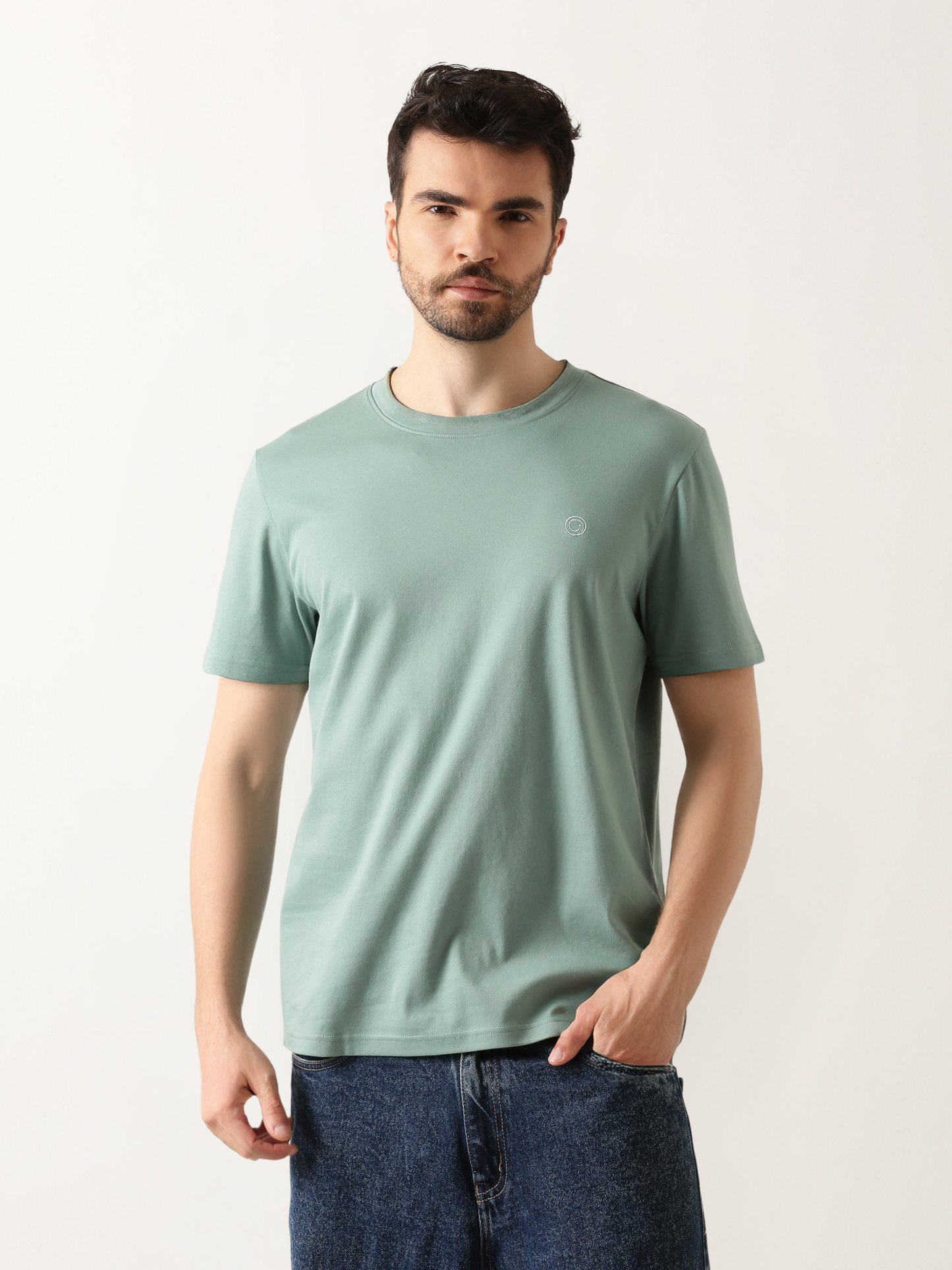 light-black-luxury-silken-crew-neck-tshirt