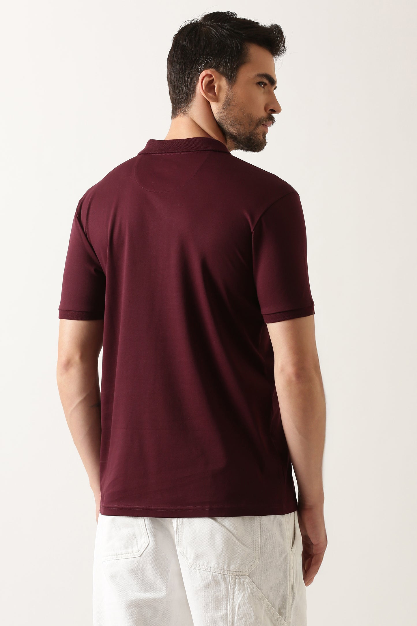 wine-luxury-silken-polo-tshirt