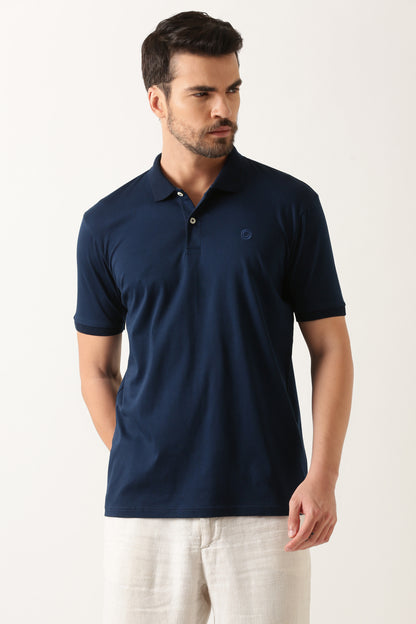 navy-luxury-silken-polo-tshirt