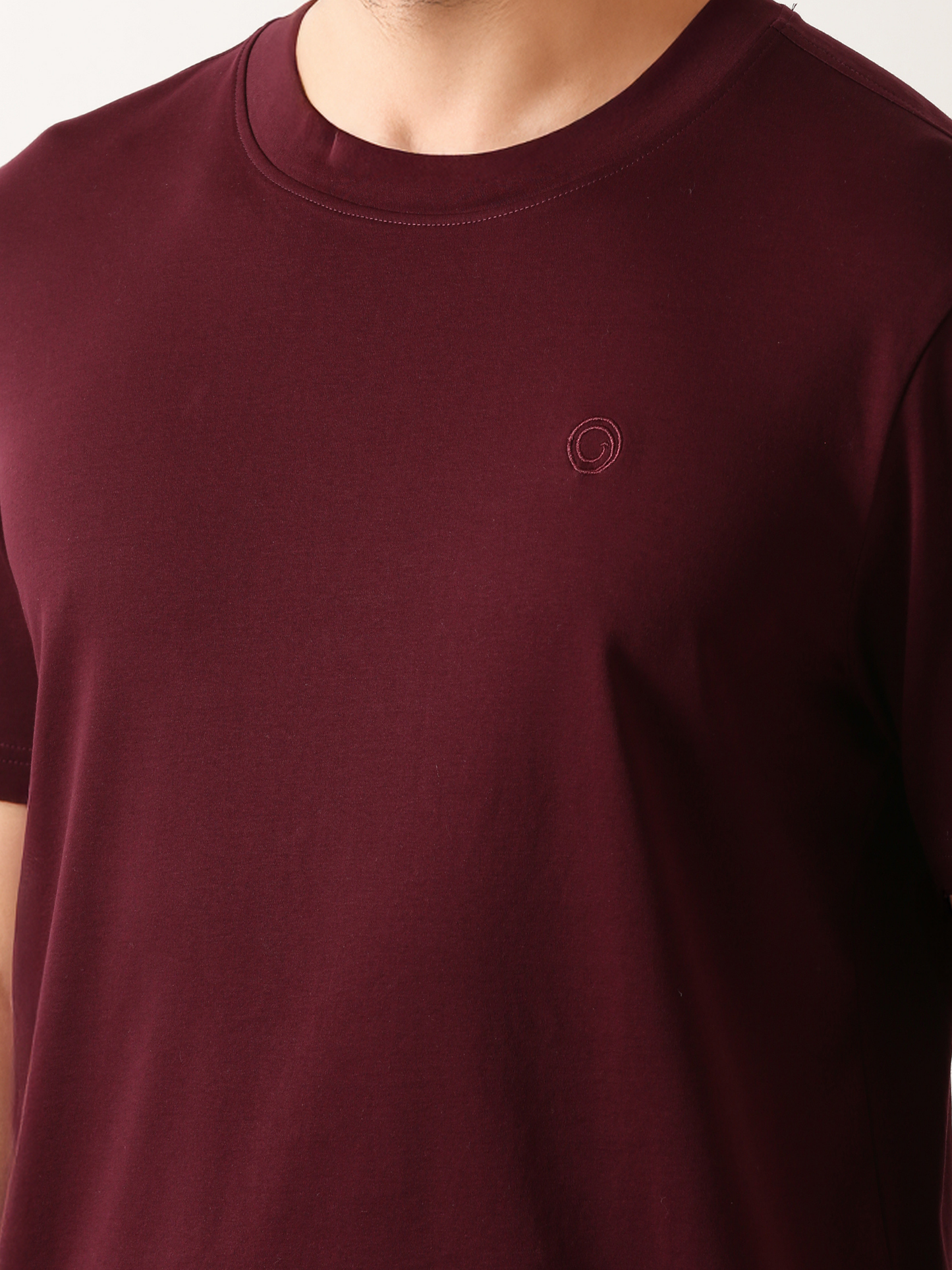 wine-luxury-silken-crew-neck-tshirt