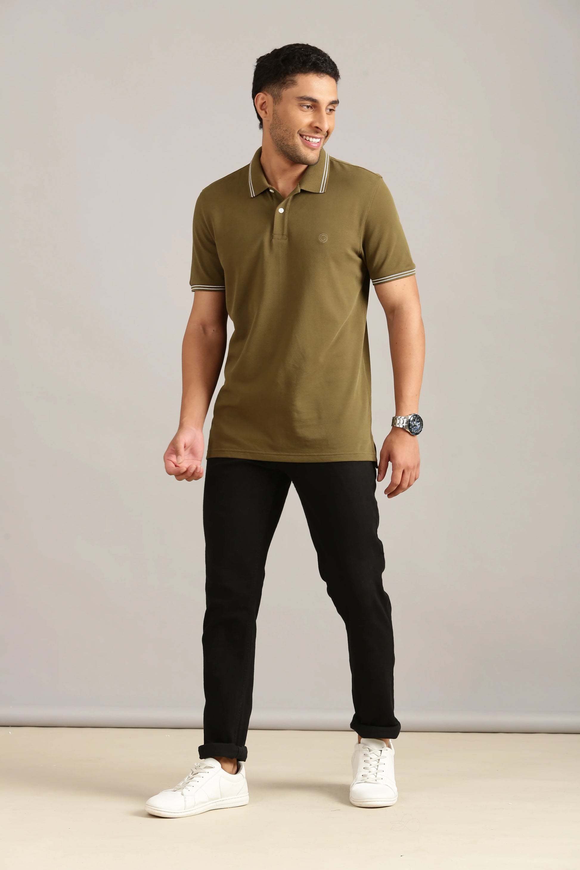 olive-luxury-supima-polo-t-shirt