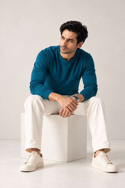blue-luxury-soffio-full-sleeve-crew-neck-tshirt